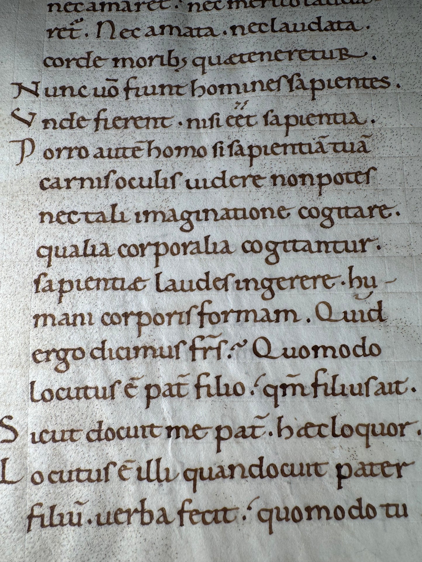 Augustine Manuscript - Early 11th Century  - 1,000 Years Old - John’s Gospel