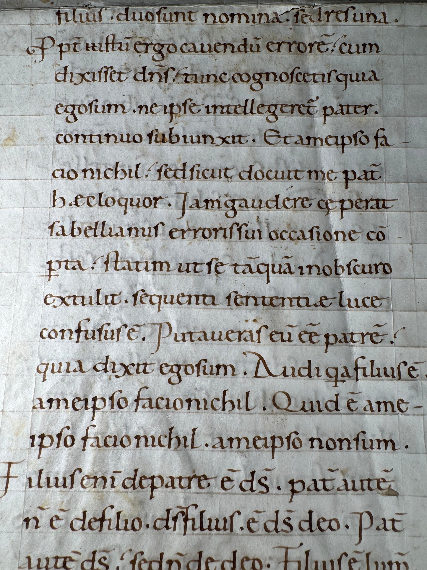 Augustine Manuscript - Early 11th Century  - 1,000 Years Old - John’s Gospel