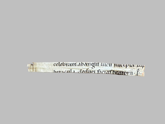 Rare Carolingian Manuscript Fragment – ca. 10th-11th Century Liturgical Missal