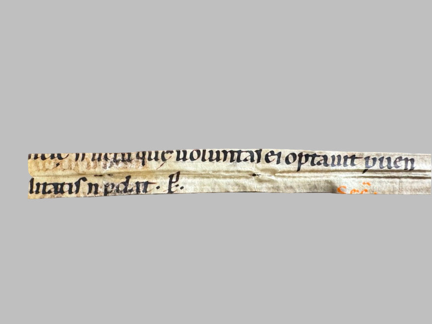 Rare Carolingian Manuscript Fragment – ca. 10th-11th Century Liturgical Missal