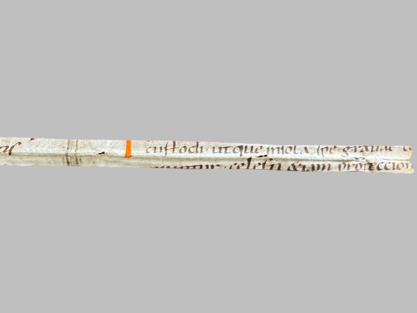 Rare Carolingian Manuscript Fragment – ca. 10th-11th Century Liturgical Missal