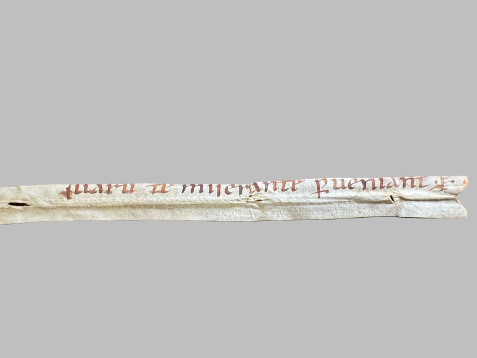 Rare Carolingian Manuscript Fragment – ca. 10th-11th Century Liturgical Missal