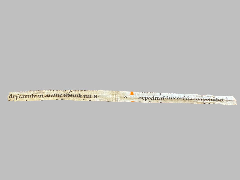 Rare Carolingian Manuscript Fragment – ca. 10th-11th Century Liturgical Missal