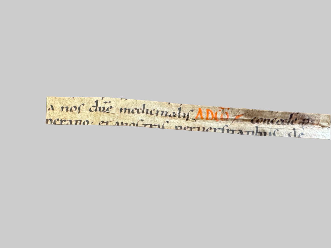 Illuminated Manuscript Fragment – ca. 10th-11th Century Liturgical Missal