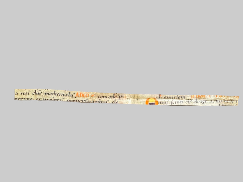 Illuminated Manuscript Fragment – ca. 10th-11th Century Liturgical Missal