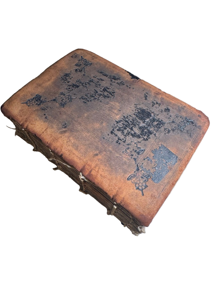 Biblia Sacra — Lyon, 1558 | 16th-Century Latin Bible Printed by Jean Tornasius | Rare Early Edition