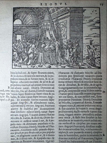 Biblia Sacra — Lyon, 1558 | 16th-Century Latin Bible Printed by Jean Tornasius | Rare Early Edition