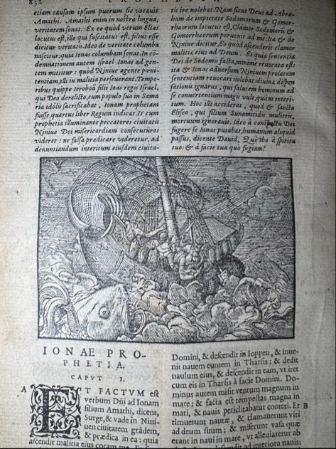 Biblia Sacra — Lyon, 1558 | 16th-Century Latin Bible Printed by Jean Tornasius | Rare Early Edition