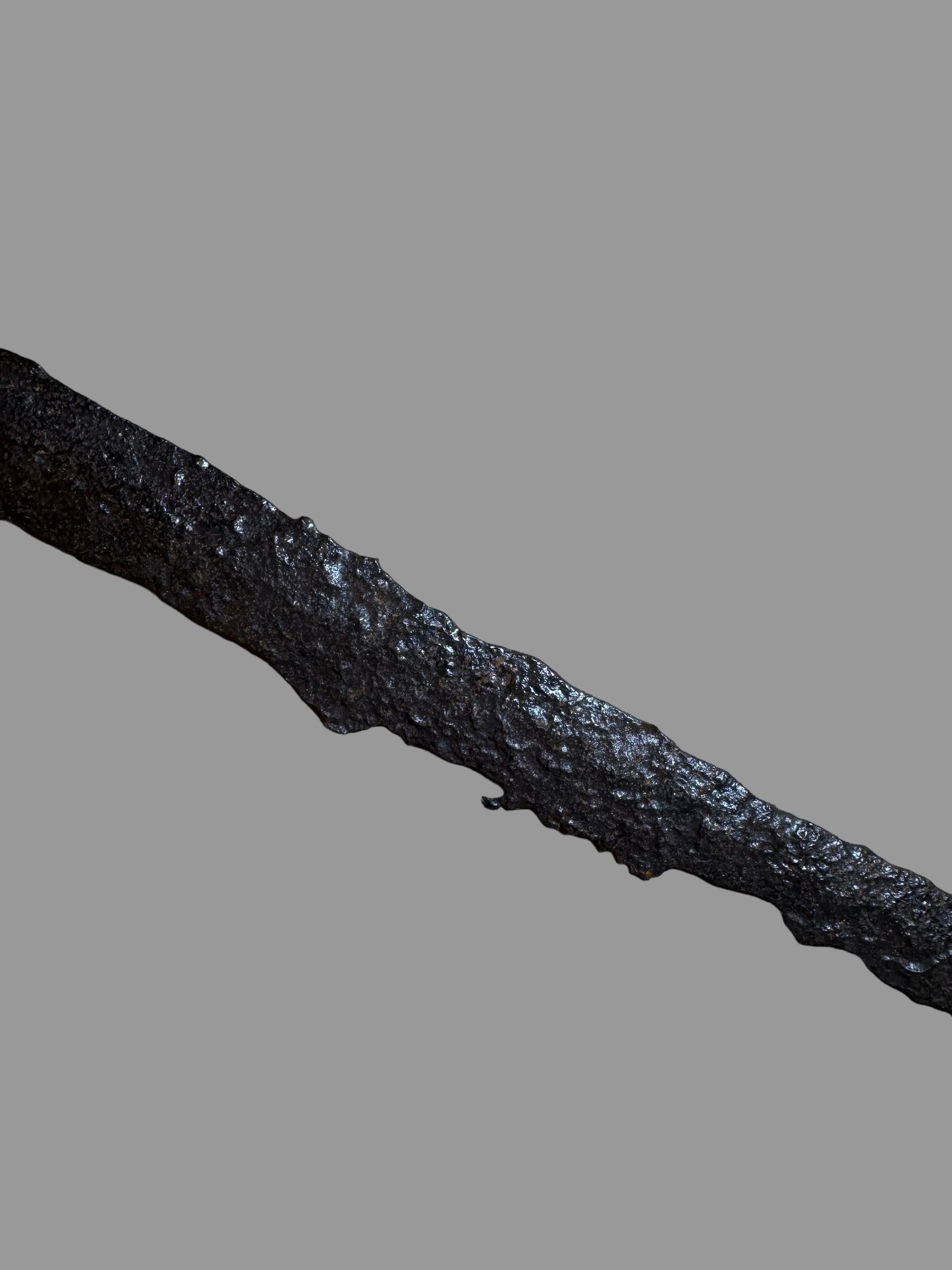 Medieval Iron Knife Blade — Central/Northwestern Europe, ca. AD 8th–16th Century