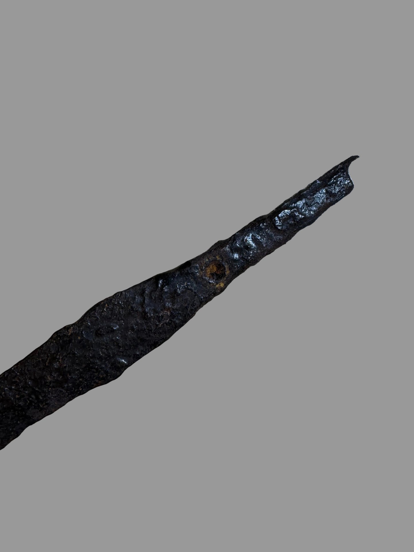 Medieval Iron Knife Blade — Central/Northwestern Europe, ca. AD 8th–16th Century