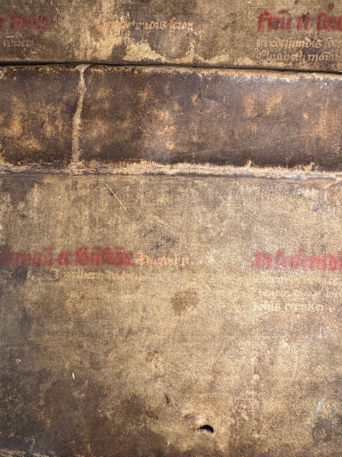 Medieval Latin Necrological Calendar Manuscript on Parchment, c. 15th Century