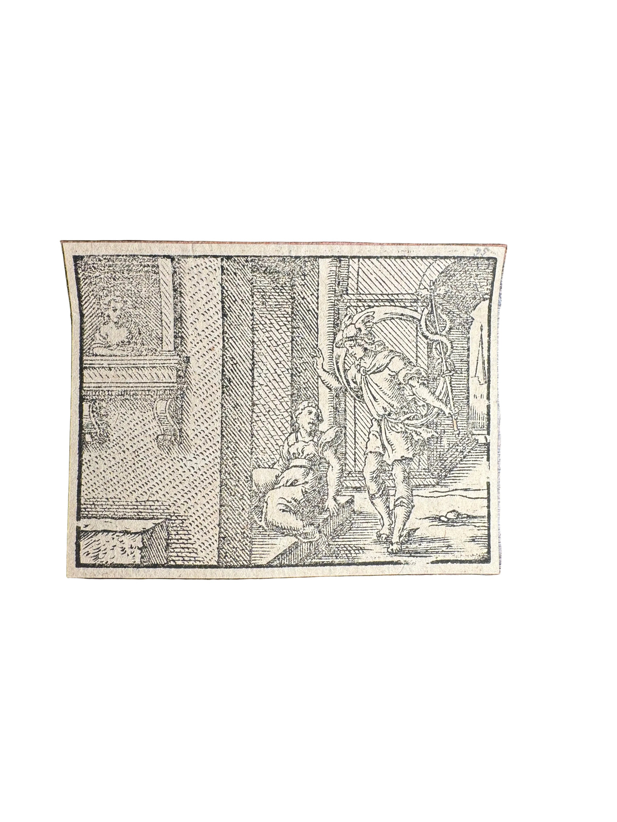 Virgil Solis – Minerva Visits the House of Envy – Ovid’s Metamorphoses – 16th Century Woodcut, Design First Published 1563