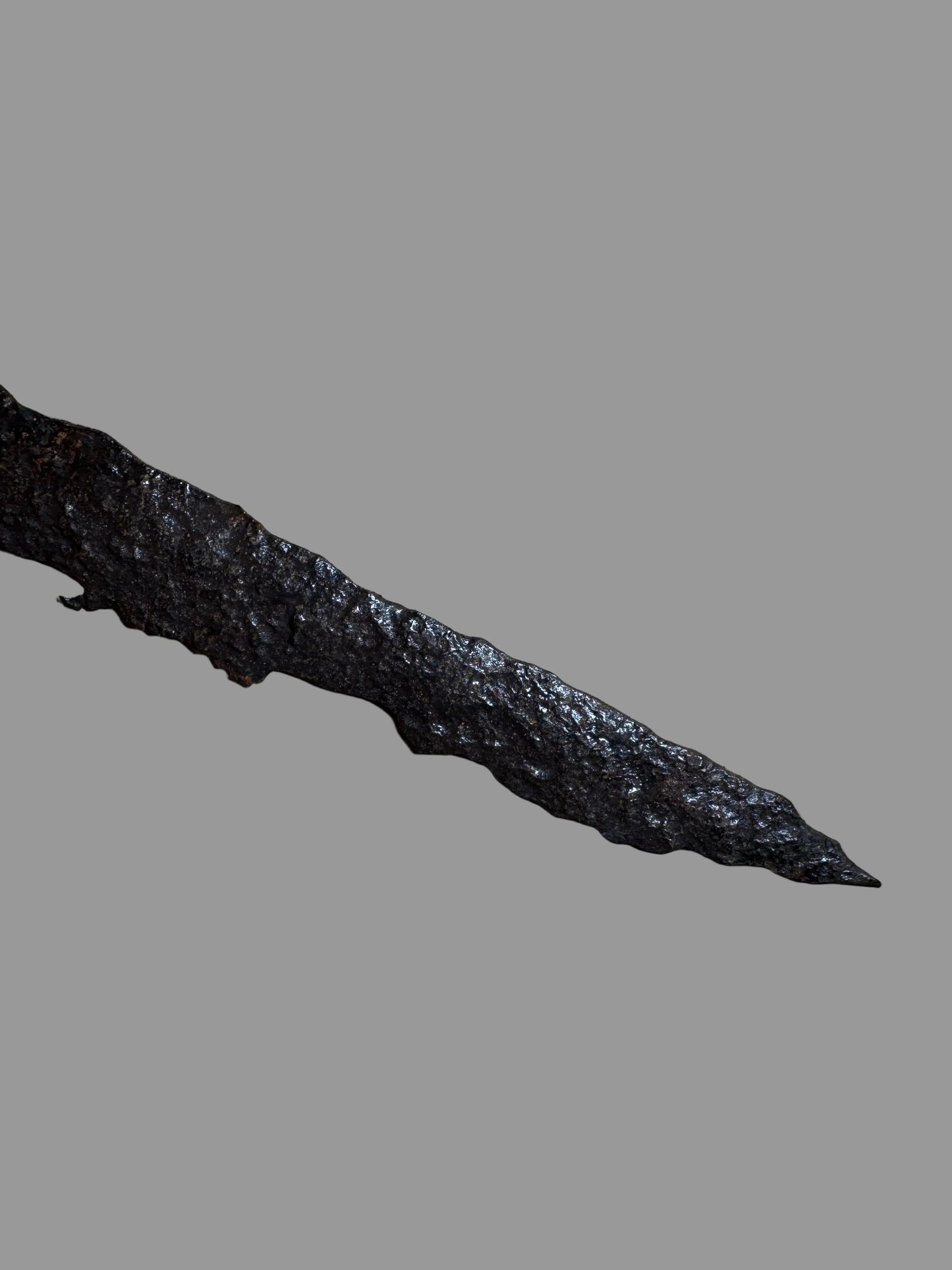 Medieval Iron Knife Blade — Central/Northwestern Europe, ca. AD 8th–16th Century