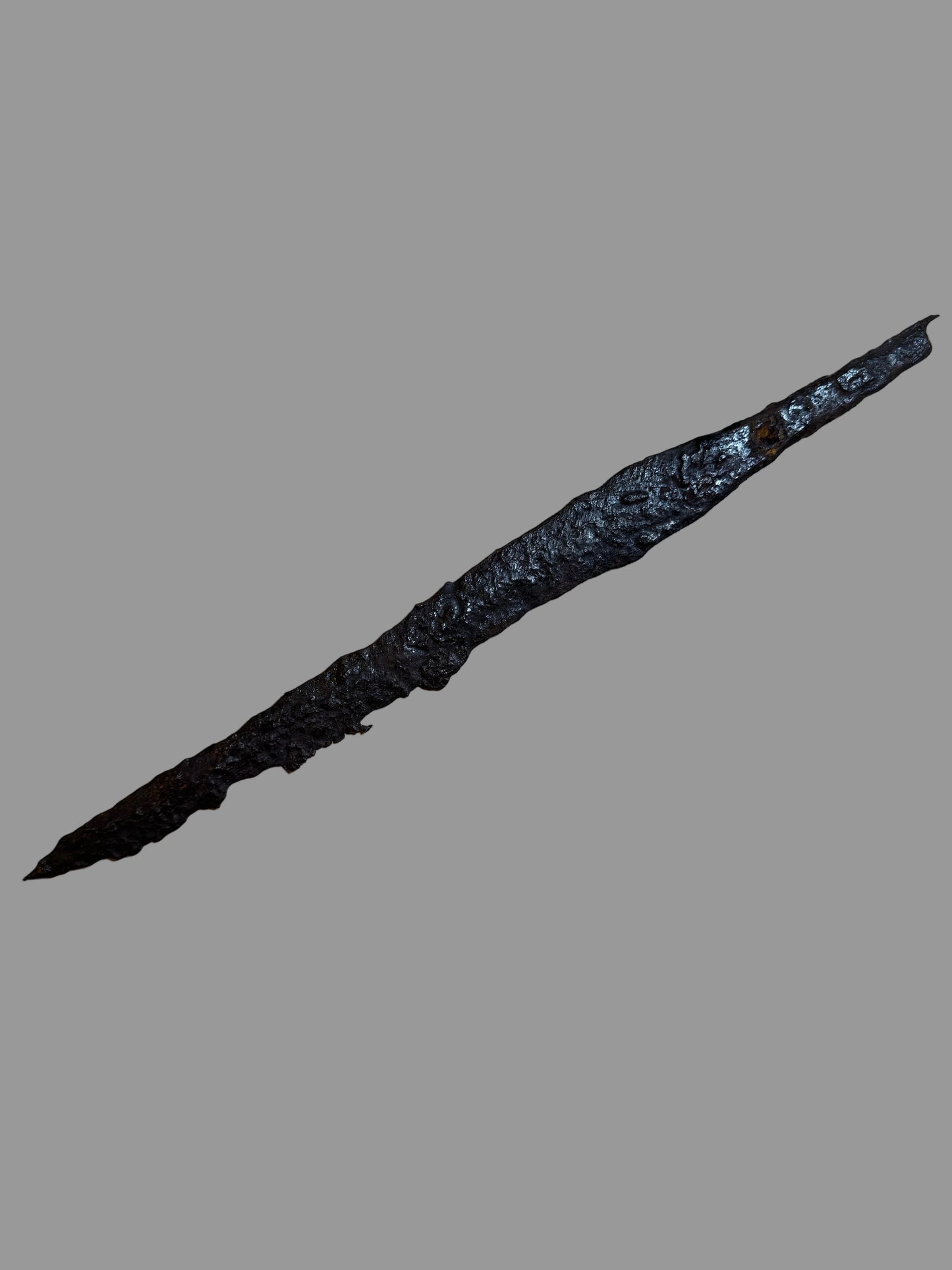 Medieval Iron Knife Blade — Central/Northwestern Europe, ca. AD 8th–16th Century