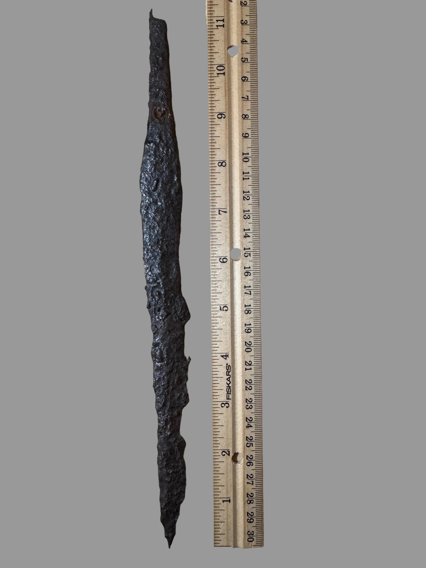 Medieval Iron Knife Blade — Central/Northwestern Europe, ca. AD 8th–16th Century