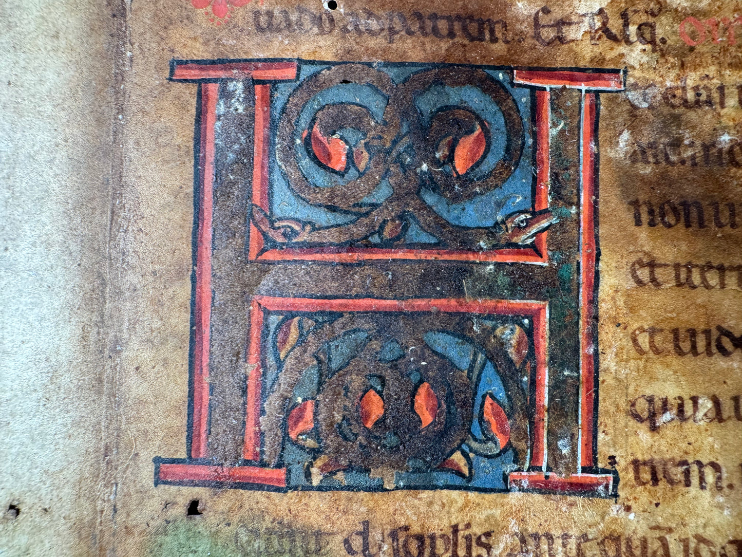12th-Century Illuminated Manuscript – St. Augustine on the Gospel of John, Italy c. 1160–1180