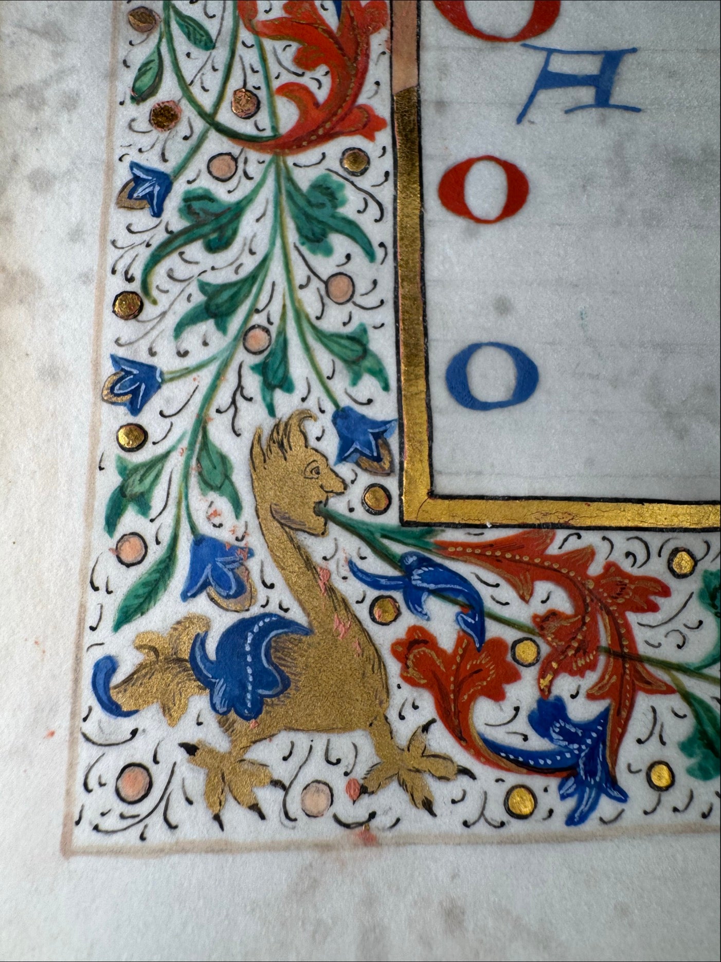 1475 Illuminated Book of Hours Manuscript (Unfinished)